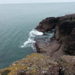 The cliffs of Dunmore East were spectacular.