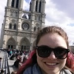 Selfie in front of Notre Dame