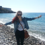 The beach in Nice! I put my hand in the Mediterranean