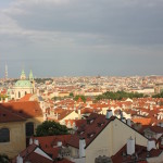 The amazing views from the castle grounds in Prague. I fell in love with this city the first night I was there.